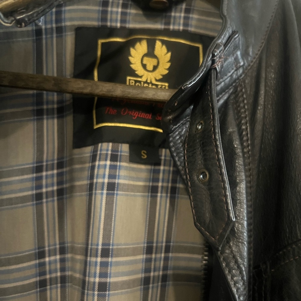 Rare Belstaff Panther Leather Jacket in Summerweight. Small - Picture 3 of 6